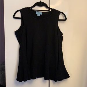 Cold shoulder sweater